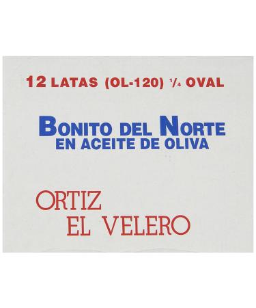 Ortiz Bonito Del Norte Tuna in Olive Oil 3.95 oz Oval Tin (Spain) - 12 Pack - Buy Online on GoSupps.com