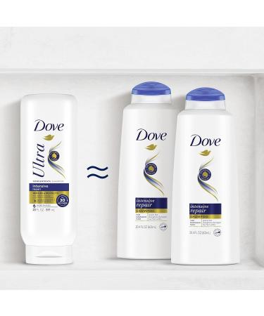 Dove Ultra Intensive Repair Shampoo & Conditioner Combo Pack - 20 fl oz (Pack of 2) - Buy Online on GoSupps.com