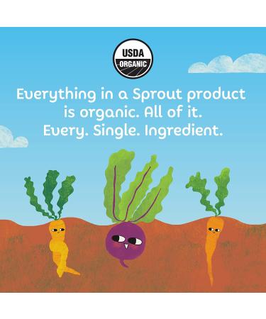 CoComelon Sprout Organic Baby Food Toddler Pouches - Veggie, Fruits, Grains 3.5 Oz (Pack of 12) - Buy Online on GoSupps.com