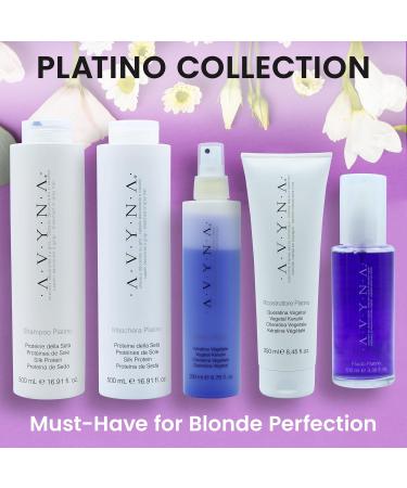 Avyna Purple Conditioner - Deep Conditioning Hair Mask with Vegetal Keratin | 8.45 fl oz | International Shipping Available - Buy Online on GoSupps.com