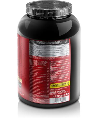 Ironmaxx Easy Gain Vanilla 2kg | Multi-Component Weight Gainer with Oatmeal & Barley Flour | No Added Sugar & Preservatives | International Shipping - Buy Online on GoSupps.com