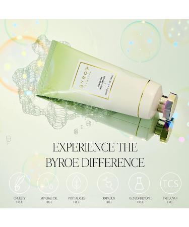 BYROE Kiwi Gel Cleanser | AHA BHA Face Wash for Breakouts | Balance Redness, Blackheads | Vegan | 65ml - Buy Online on GoSupps.com