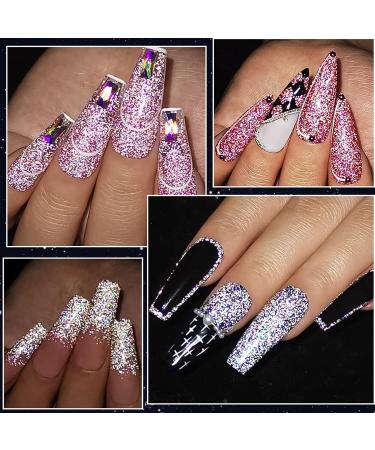 MEET ACROSS UV Nail Polish Glitter Gel Nail Gel Set Glitter Gel Nail 6 Colours Gel Polish Kit Gel Polish UV Colour Gel Set Manicure Gift Set Reflective Glitter-B - Buy Online on GoSupps.com