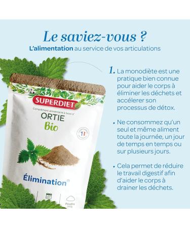 SUPERDIET - ORGANIC STELTLE - Disposal - Resealable bag - Packaged in France - Powder 200g - Buy Online on GoSupps.com