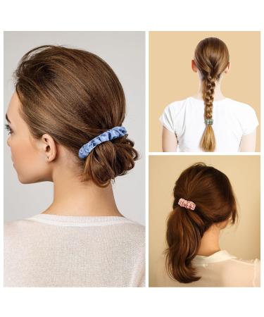 Lolalet 8-Piece Silk Scrunchies - Premium Satin Hair Ties for Women & Girls | Soft Elastic Ponytail Holders in 8 Colors - Hair Jewelry - Buy Online on GoSupps.com