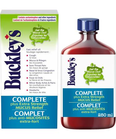 Buy Buckley Complete Mucus Relief 250mL - Effective Cough & Cold Relief | Fast International Shipping - Buy Online on GoSupps.com