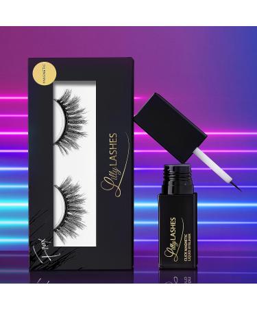Lilly Lashes Click Magnetic Liquid Eyeliner - Waterproof Black Eyeliner Glue for Magnetic Eyelashes - Easy Application for Fake Lashes - Rectangle Box Packaging - Buy Online on GoSupps.com