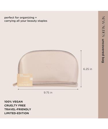 Real Techniques New Nudes Uncovered Bag Cosmetic Bag Travel Bag For Makeup Waterproof Design Toiletry Makeup & Brush Organizer 1 Count - Buy Online on GoSupps.com