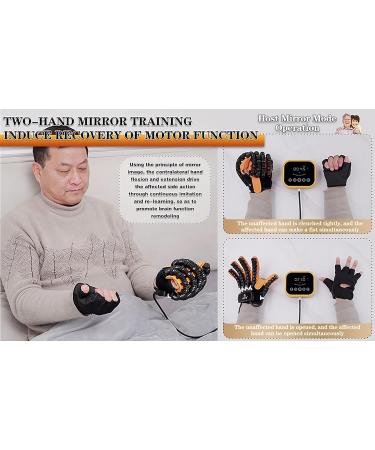 2nd Generation Rehabilitation Robot Gloves Finger Training Stroke Hand Splint Both Hands Restorey Exercise Equipment(Size:M Code Color:Right Hand) M code right hand - Buy Online on GoSupps.com