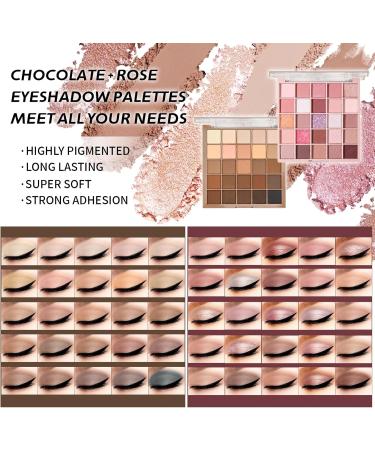 YBUETE Makeup Set Makeup Set for Women Full Kit Makeup Gift Set Foundation Eyeshadow Eyeliner Eyebrow Pencil Counter Highlighter Stick Blusher Lip Gloss Brush Set Sponges Makeup Bag Set A - Buy Online on GoSupps.com