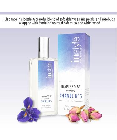 Instyle Fragrances | Inspired by Chanel's Chanel No. 5 | Women s Eau de Toilette | Vegan Paraben Free | Never Tested on Animals | 3.4 Fluid Ounces - Buy Online on GoSupps.com