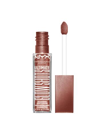 NYX PROFESSIONAL MAKEUP Ultimate Glow Shots  Liquid Eyeshadow  Long-Lasting Shimmer Eye Shadow with Vitamin C - Mango Moment