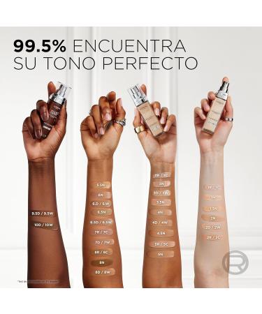  L'Oreal Paris L'Or al Paris True Match Foundation - 6.5D/W - Natural Coverage Foundation with Hyaluronic Acid and SPF 16-30 ml - Buy Online on GoSupps.com