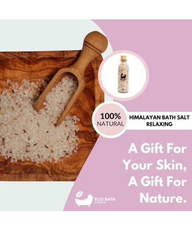 Buy Lavender Himalayan Bath Salt 300g | Pink Himalayan Salt for Relaxation & Skin Hydration - Buy Online on GoSupps.com