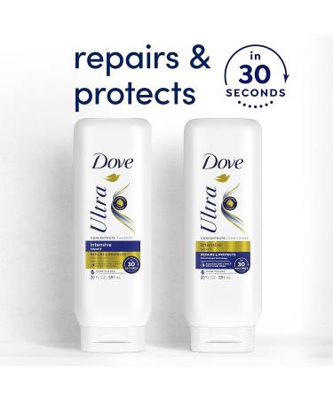 Dove Ultra Intensive Repair Shampoo & Conditioner Combo Pack - 20 fl oz (Pack of 2) - Buy Online on GoSupps.com