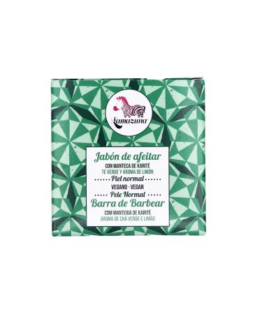 Lamazuna Solid shaving soap for normal skin 55 g.