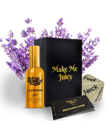 Experience The Must-Have Couples' Massage Game: Make Me Juicy - Add Fun and Exciting for Your Relationship (Lavender)