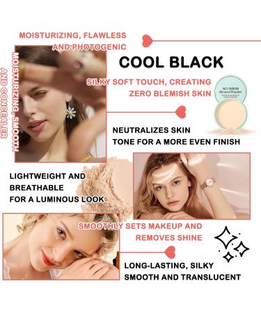 Mushroom Head Air Cushion CC Cream Full Coverage Liquid Foundation Oil Control Concealer Lasting Moisturizing BB Cream Loose Setting Face Powder Moisturizer Base Primer Makeup with Makeup Sponge - Buy Online on GoSupps.com