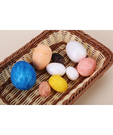 90 Pack White Craft Foam Eggs - Easter Halloween Christmas DIY Painting Projects - 5 Sizes (1-2.2 inch) - 90pcs - Buy Online on GoSupps.com