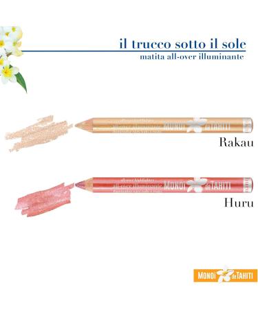 Helan Mono de Tahiti - Multipurpose Make Up Face Illuminator as Eyeshadow Pencil Glitter Eye Light Dots and Blush Stick with Vitamin E and Jojoba Oil Long Lasting Makeup Glow Effect Makeup - Buy Online on GoSupps.com