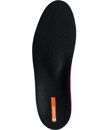 Pedag Worker Heavy Boot Insoles | Made in Germany | Men US 10 / EU 43 | Supports Heel to Toe, Arch, and Metatarsal | Long-Lasting Comfort - Buy Online on GoSupps.com