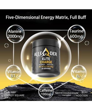 Alleader Elite Charge Pre-Workout 120g - Buy Online on GoSupps.com