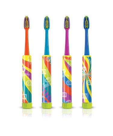 Buy GUM Crayola Twistables Kids Toothbrush - Fun Twisting Head & Soft Bristles for Ages 3+ | International Shipping Available - Buy Online on GoSupps.com
