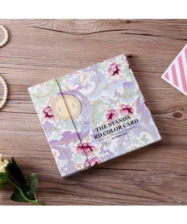 Nail art display 120 color nail color card nail color display book 120 color nail polish color chart nail practice card nail polish display board nail polish display shelf nail art display book - Buy Online on GoSupps.com