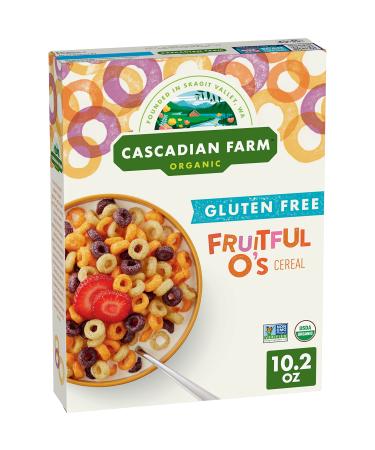 Cascadian Farm Organic Fruitful O's Cereal, 10.2 oz (Packaging May Vary)