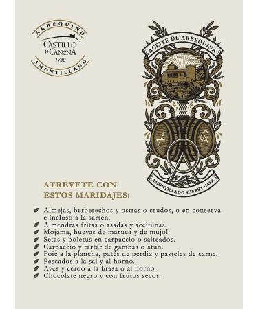 Castillo de Canena - Arbequino Amontillado Extra Virgin Olive Oil - 250 ml - Buy Online on GoSupps.com