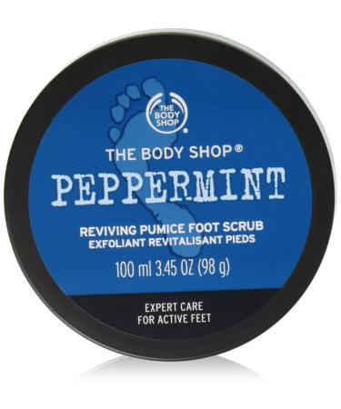 The Body Shop Peppermint Reviving Pumice Exfoliating Foot Scrub  100ml - Buy Online on GoSupps.com