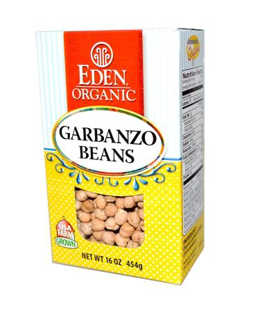 Eden Foods Organic Garbanzo Beans 16 oz 454 g