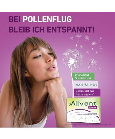 Buy Allvent Intens Capsules for Pollen Flight 30 Capsules | International Shipping | Pharmacy Quality - Buy Online on GoSupps.com