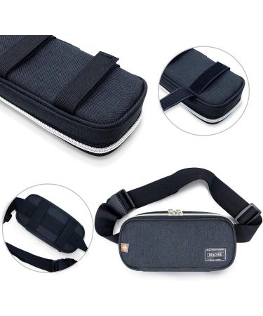 Insulin Cooler Travel Case - Diacure Diabetic Medication Organizer with Ice Packs and Shoulder Strap - Diabetes Accessories Kit - Buy Online on GoSupps.com