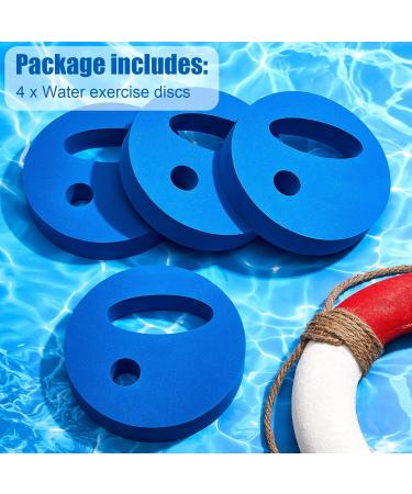 Water Exercise Pans & Weights | Eva Foam Pool Aerobics Set - 17.1 cm Blue - Buy Online on GoSupps.com