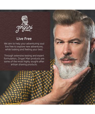 Zingari Man The Master Beard Elixir | Natural Conditioning & Softening Grooming Oil Nourish Beards & Skin 2 fl oz Citrus Vanilla Tarragon - Buy Online on GoSupps.com
