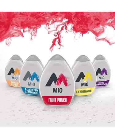 Mio Fruit Punch Liquid Water Enhancer Drink Mix (1.62 Ounce Bottle) Fruit Punch Drink - Buy Online on GoSupps.com