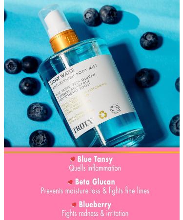 Truly Beauty Tansy Water Anti-Blemish Mist for Oily Skin - Hydrating Face & Body Spray 5.75 OZ - Buy Online on GoSupps.com