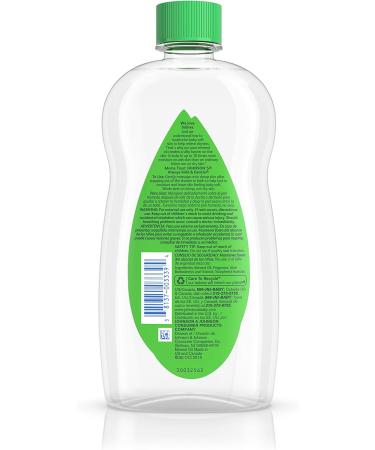 Johnson's Baby Oil Aloe Vera & Vitamin E 20 Fl Oz - Pack of 3 | Hydrating and Nourishing Formula - Buy Online on GoSupps.com