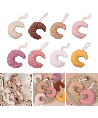 Buy Soft Moon-Shaped Pico Baby Pacifier Clip - 15cm Skin Pink Holder for Newborns | International Shipping Available - Buy Online on GoSupps.com