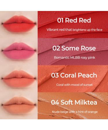 LOVB Color Fixing Stain Tint 0.17 oz - 04 Soft Milktea | Blur Velvet | Lightweight & Smudge-Resistant Formula - Buy Online on GoSupps.com