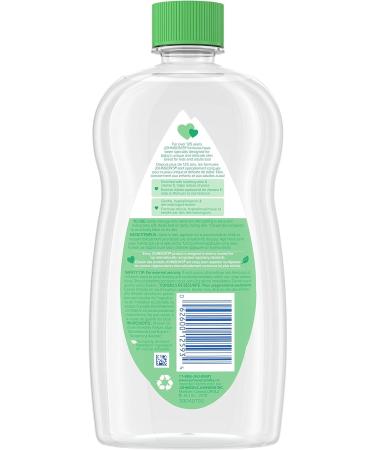 Johnson's Baby Oil Gel with Moisturizing Aloe Vera Skin-Soothing Vitamin E and Mineral Oil 591 ml 591 ml (Pack of 1) - Buy Online on GoSupps.com