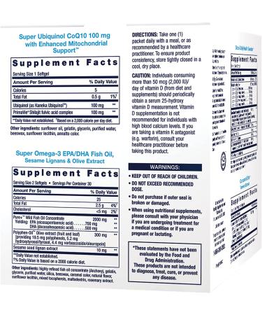 Life Extension Comprehensive Nutrient Packs - Advanced 30 Packets | Optimal Health & Wellness - Buy Online on GoSupps.com