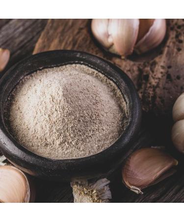 Garlic Powder 200g Natural Herbs and Spices Premium Quality Non-GMO Gluten-Free Finely Ground for Cooking Seasoning and Marinades | Rich Flavor and Aroma No Additives - Buy Online on GoSupps.com