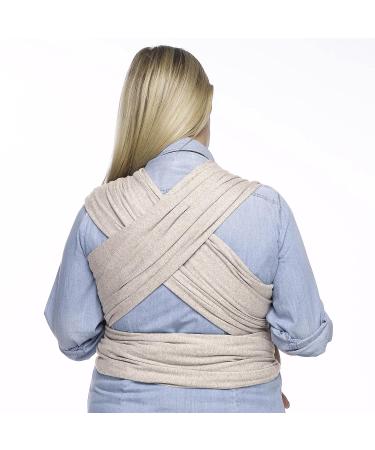 Moby Wrap Evolution Baby Carrier | #1 Baby Wrap for Newborns & Infants | Keeps Baby Safe & Secure | Adjustable for All Body Types | Almond - Buy Online on GoSupps.com