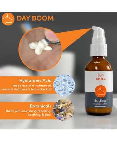 Dogface Men's Complete Combo: Exfoliating Face Wash Hydrating Day & Night Moisturizers Retinol Serum & Eye Cream - International Shipping Available - Buy Online on GoSupps.com