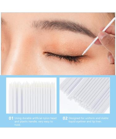 100pcs Disposable Eyeliner Brushes - Makeup Applicator Tools for Perfect Eye Looks | Mini Eyeliner Wand - Buy Online on GoSupps.com