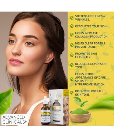 Advanced Clinicals Retinol Firming Cream + Retinol Travel Size Firming Cream + Retinol Anti-Aging Face Serum Set - Buy Online on GoSupps.com