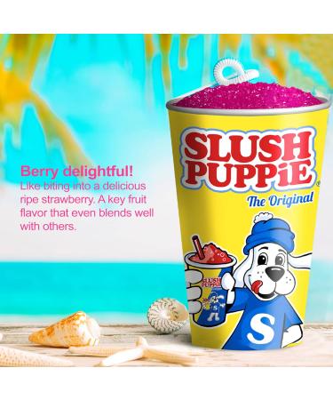 Slush Puppie Pink Bubblegum 12 x 250ml - Buy Online on GoSupps.com