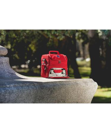 PICNIC TIME New England Patriots Pranzo Lunch Tote - Red | Officially Licensed NFL Merchandise - Buy Online on GoSupps.com
